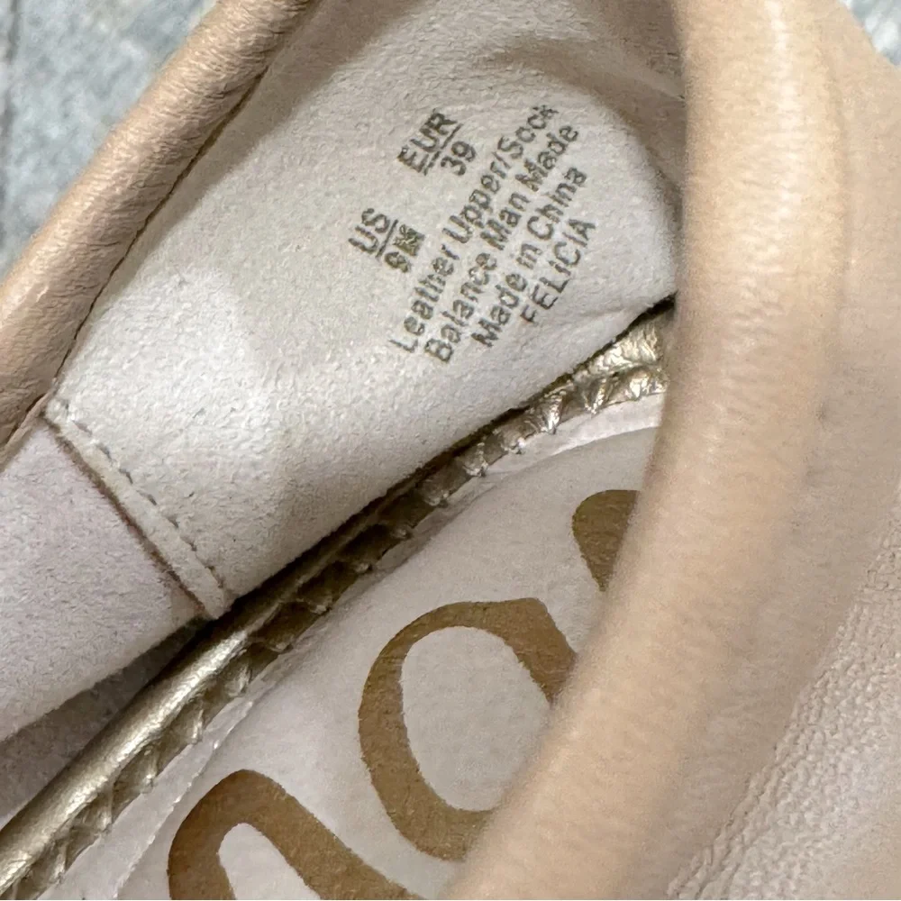 Sam Edelman Taupe Ballet Flats - Picture 10 of 11